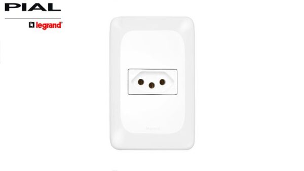 TOMADA PIAL POP 2P+T 20A 2X4 C/PLACA LGX03020 COD: 2517